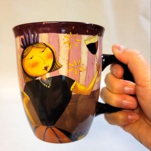 "Girlfriends" by Dan Dipaolo 14 oz Coffee Mug.